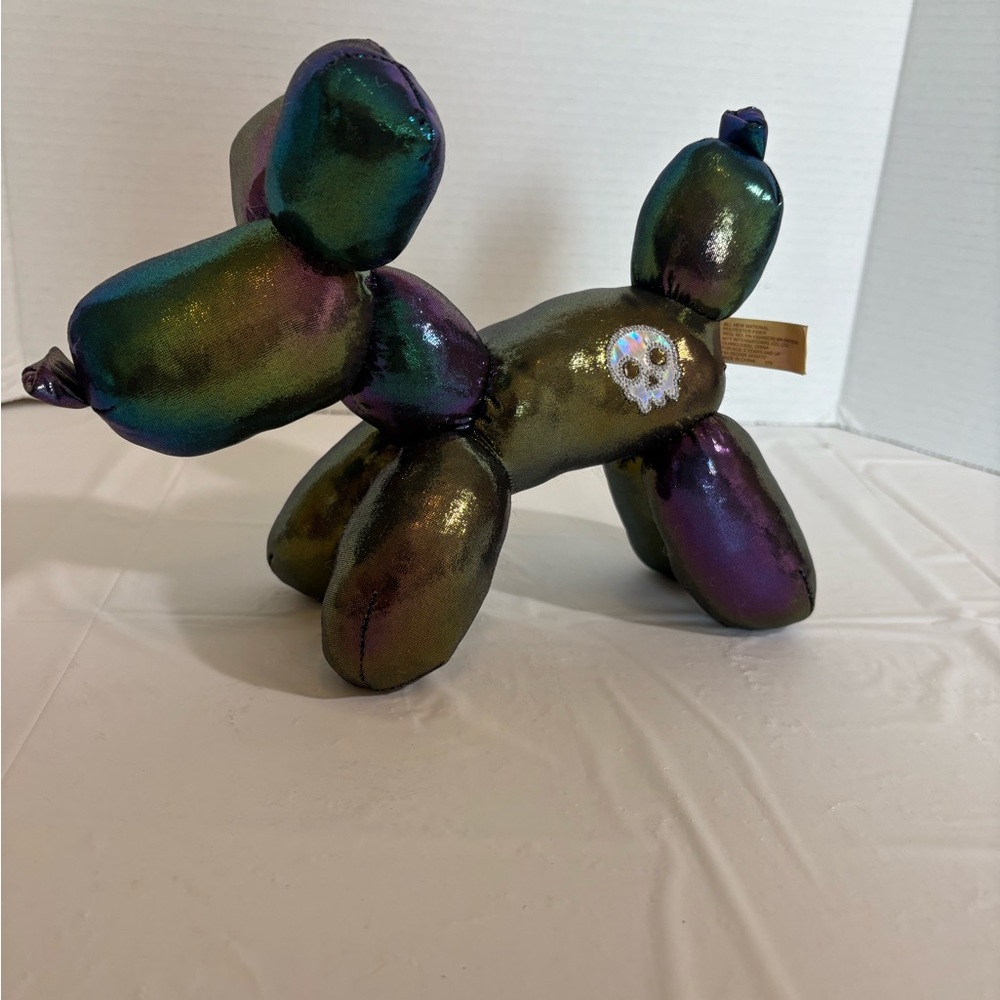Iridescent Balloon Dog Stuffed Animal